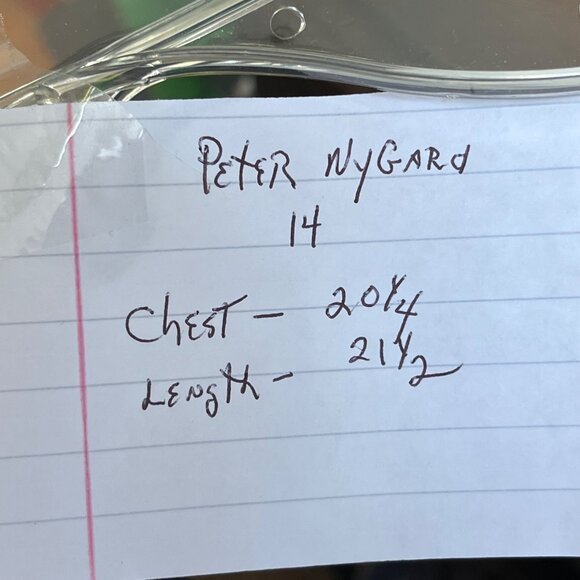 Peter Nygard Womens Black Lamb Leather Sleeveless Vest Fringe Accents Size 14 - Picture 8 of 8